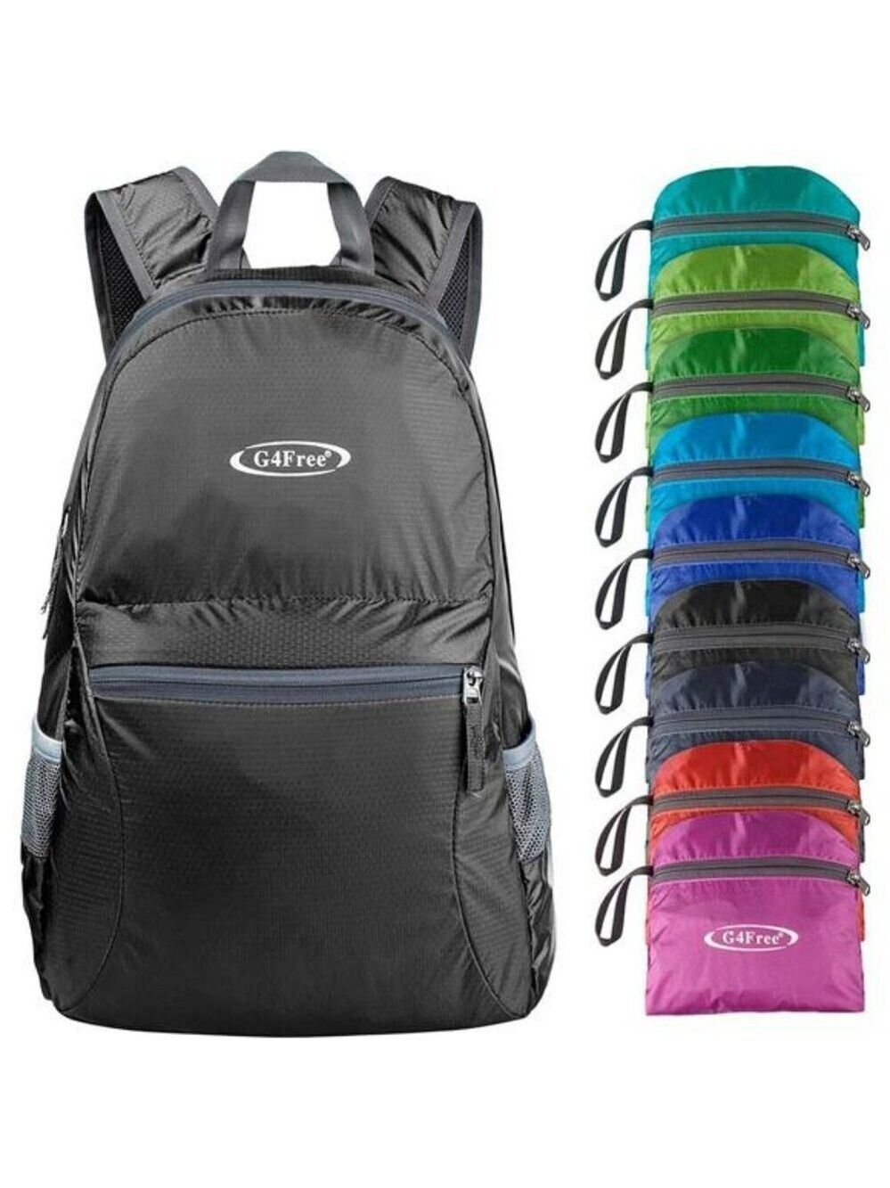 Lightweight Foldable Backpack 20L Packable Hiking Travel Daypack Unisex